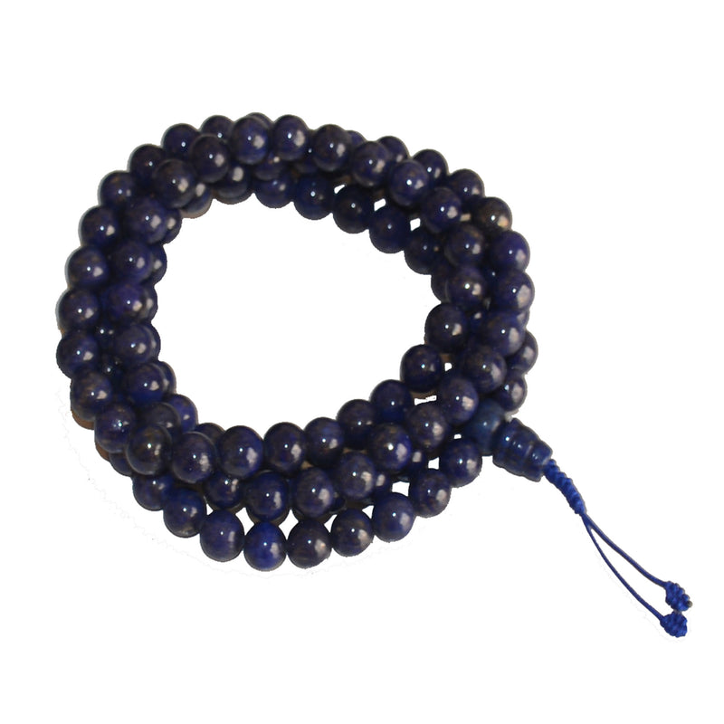 8mm Lapis Lazuli 108 Beads Mala (Necklace)