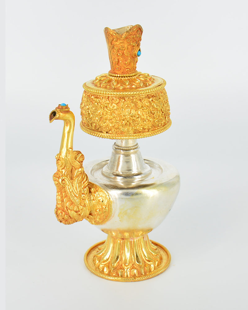 6.5” Gold & Silver Plated Bhumba