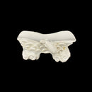 10” White Decoration Piece with Ganesh