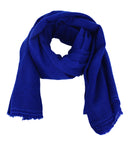 100% Pashmina/Cashmere Shawl (Royal Blue)