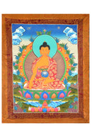 Hand Painted Shakyamuni Buddha Thangka