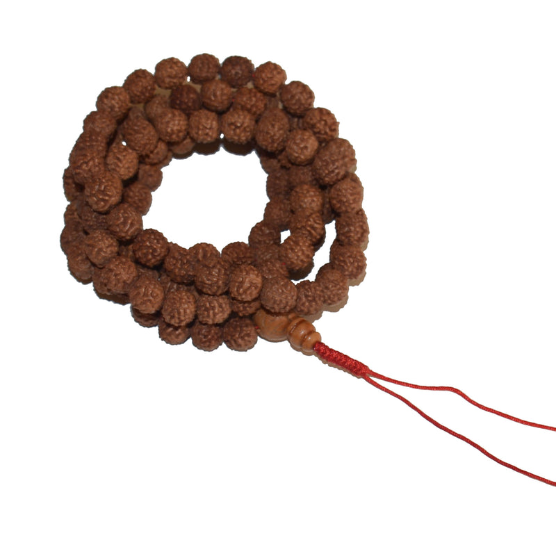 10mm Rudraksha 108 Beads Mala (Necklace)