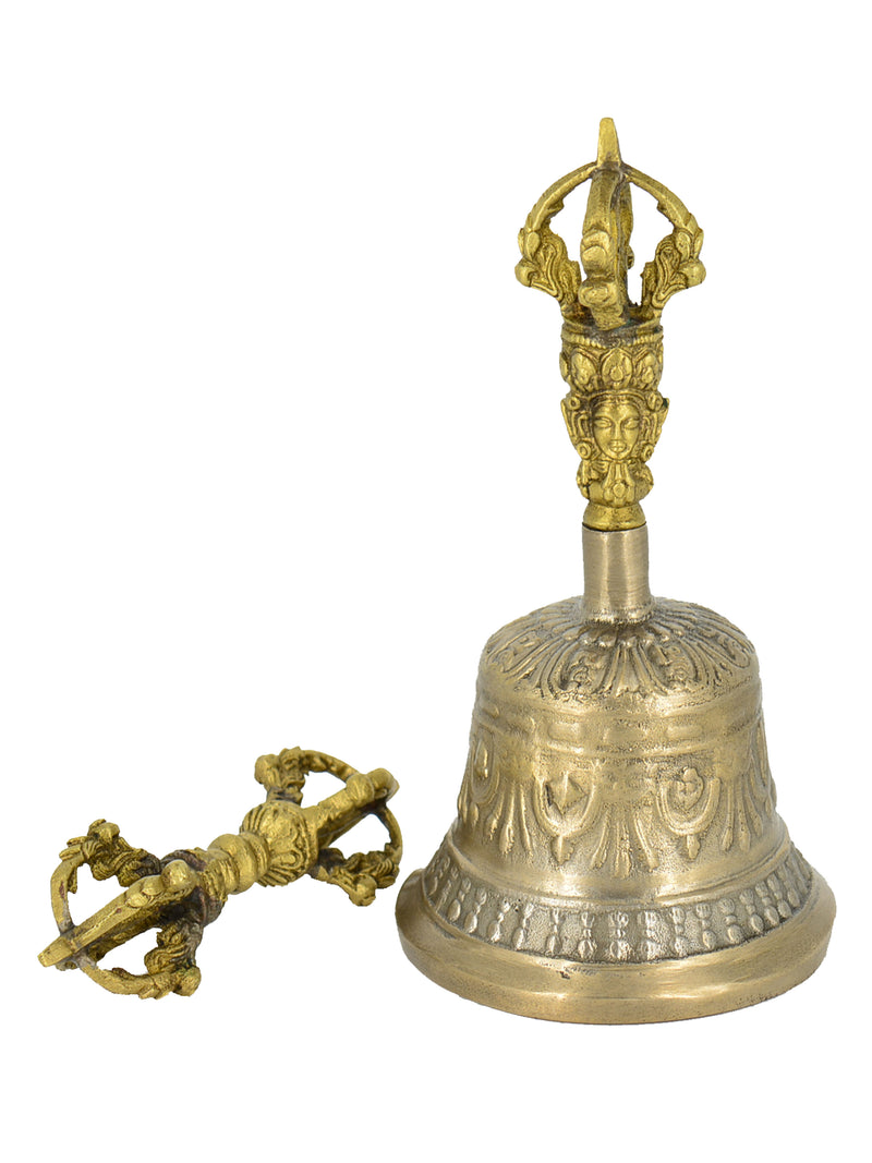 5.5” Tibetan Bell and Dorje Set