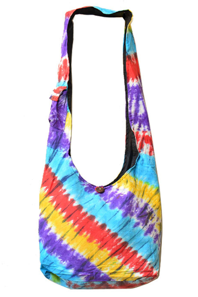 Simple Design Tie Dye Cotton Bag