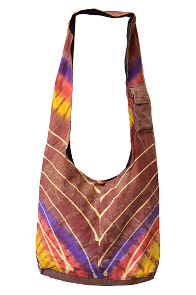 Rainbow Design Tie Dye Cotton Bag