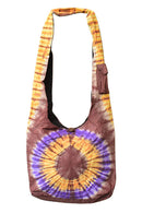 Amethyst Design Tie Dye Cotton Bag
