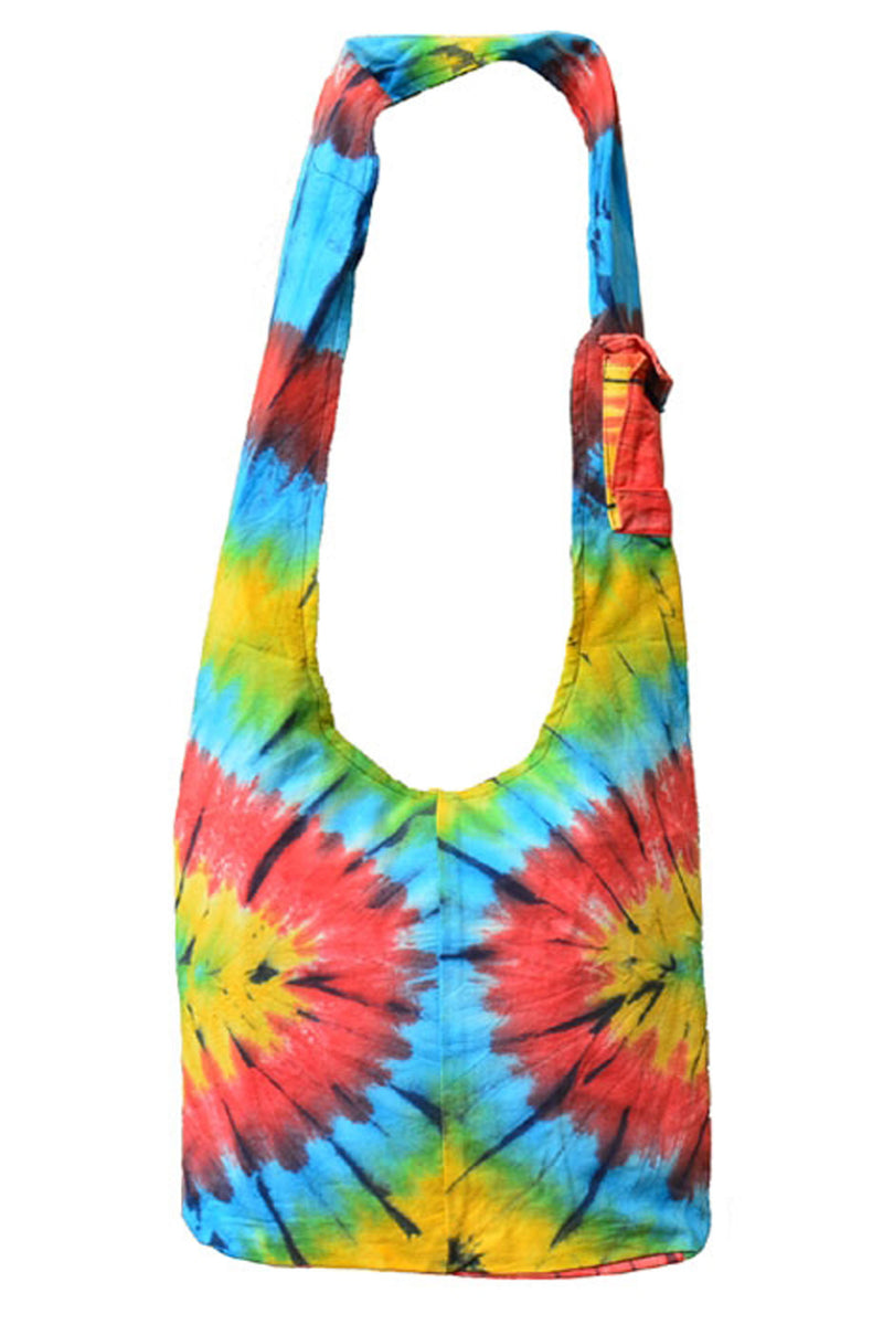 Diamond Design Tie Dye Cotton Bag