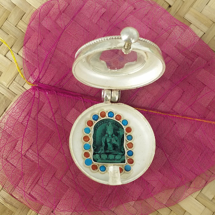 Sterling Silver Green Tara Ghau