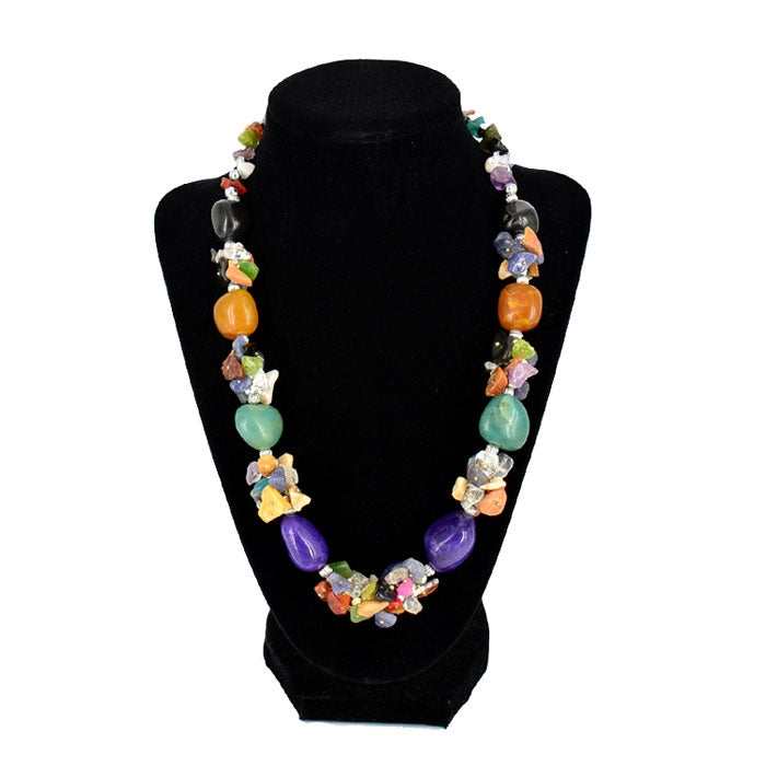 Multi Stone Necklace