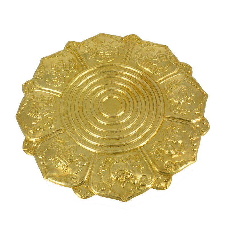 11.5 " Tashi Tage Mandala Plate