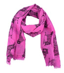100% Pashmina/Cashmere Shawl (Pink)