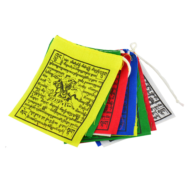 Lungta/Windhorse Prayer Flags (Set of 10)