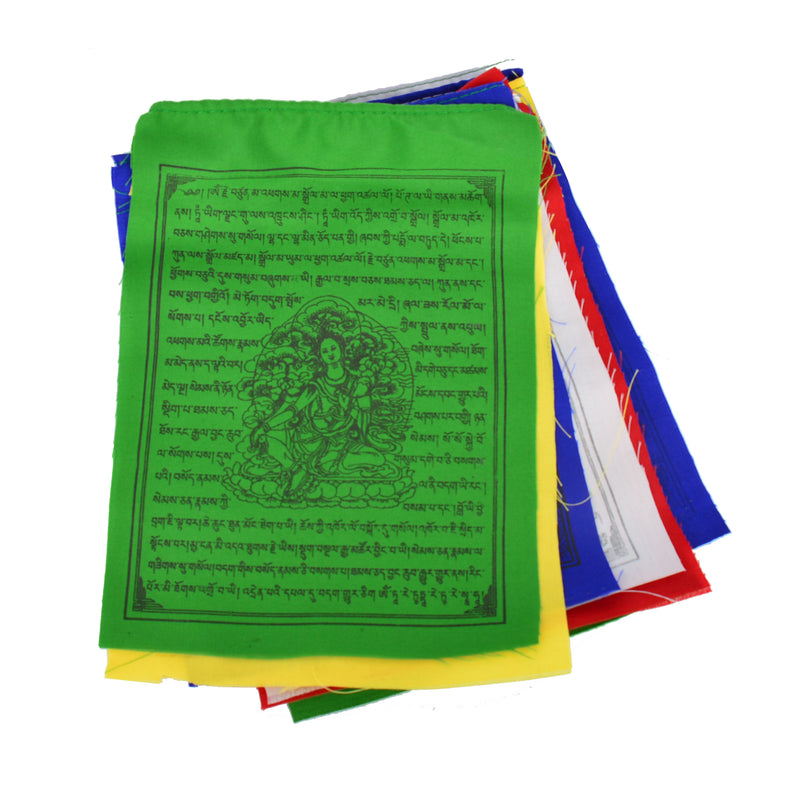 Mixed Long Version Prayer Flag