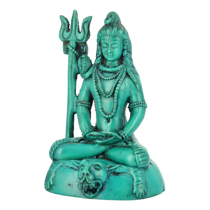 6" Shiva Statue with Tiger base