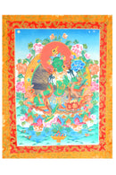 Hand Painted Green Tara Thangka