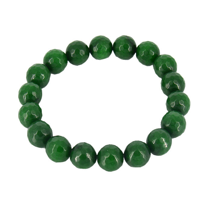 10 mm Dyed Jade Wrist Mala (Bracelet)